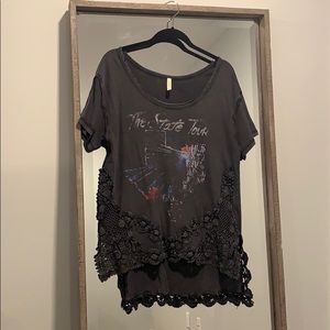 Free People Graphic Tee
